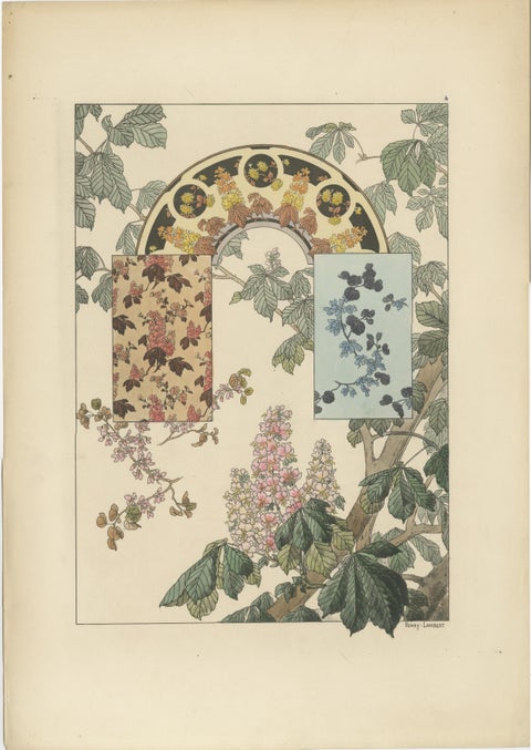 La Flore Décorative The Art Nouveau Elegance of Floral Ornamentation in 1896, view 3