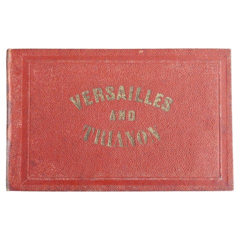 Small Book with 26 Views of the Palaces and Gardens of Versailles and Trianon