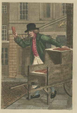 Hot Spiced Gingerbread, Pantheon, Cries of London, 1804, close-up 1