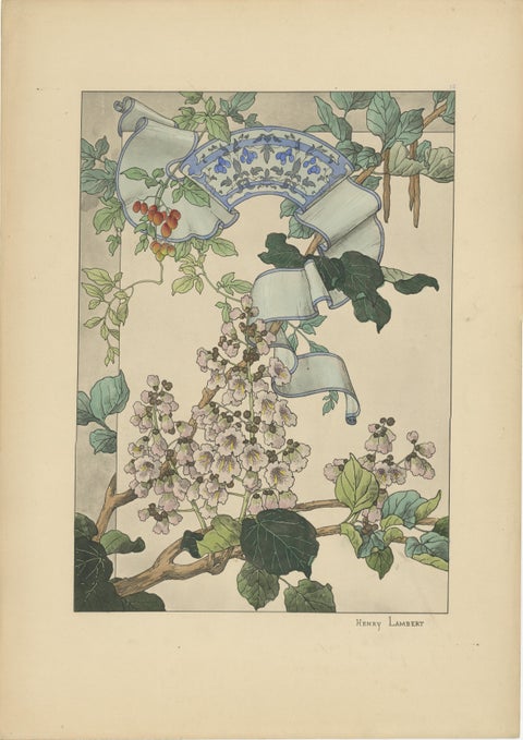 La Flore Décorative An Art Nouveau Tribute to Floral Elegance in 1896, view 4