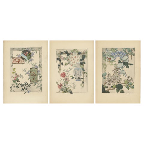 La Flore Décorative An Art Nouveau Tribute to Floral Elegance in 1896
